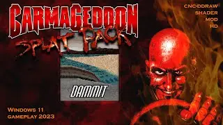 Carmageddon Splat Pack gameplay 2023 - 11 Dammit - mod shader ddraw hd