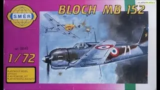 Smer 1/72  Bloch MB 152 Update 1