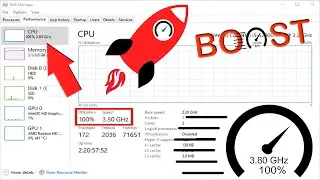 How to Boost Processor or CPU Speed like rocket in Windows 10 | 3 Steps
