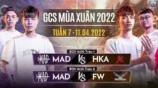 TƯỜNG THUẬT TIẾNG VIỆT: FLASH WOLVES vs MAD TEAM| GCS M&Ugrave;A XU&Acirc;N 2022 - 11/04