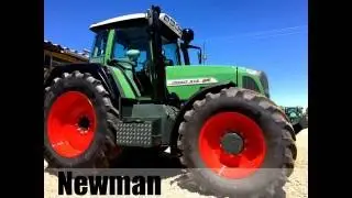 Tractor Fendt 818 vario TMS Newman