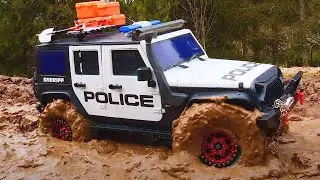 Police Car mud Off road ADVENTURES &mdash; RC Extreme Pictures #RcCars