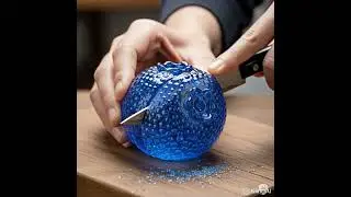cutting of blur berry ASMR #viralshorts