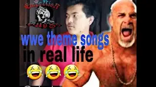 wwe theme songs in real life // parody // comedy // goldberg , triple h and john cena