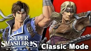 ACCIDENTAL POSING - Super Smash Bros. Ultimate - Richter and Simon Classic Mode Multiplayer