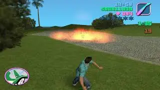 GTA Vice city Rampage mission Bottle bomb (Washington beach)