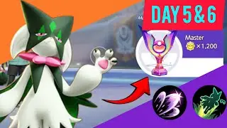 REACHING MASTERS WITH MEOWSCARADAA ONLY CHALLENGE IIRANKBOOSTINGII #pokemonunite 