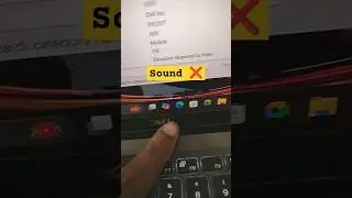 Dell Latitude 5300 Series Laptop Sound Audio Not Working Problem#macnitesh#keyboardtricks#2024short
