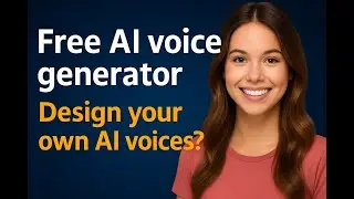 Best AI Voice Generator: Text to Speech | Easy to use | Design your AI voices #ai #veo3