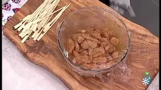 C&oacute;metelo | Pinchito de pavo con verduritas