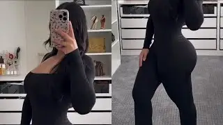 Grwm to run errands for 24 hours | All in one black fitted body suit romper Inspo + Accessories 