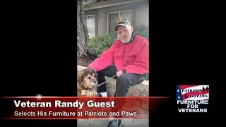 Veteran Randy Guest  |  Patriots AND Paws