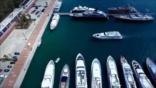 M/Y Apanemia docking Marina Agios Kosmas Athens Greece
