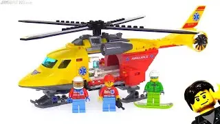 🔄 LEGO City 2018 Ambulance Helicopter review 🚁 60179 re upload