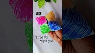 DIY PAPER GAME🎮#diy #trending #art #craft #handmade #shorts #viral #papercraft #papergames #easy