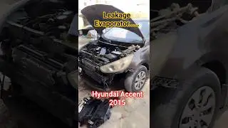 Hyundai Accent 2015 Evaporator Replaced | Accent Cooling coil replace #hyundai #evaporator