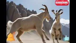 &ldquo;Clash on the Cliff Markhor vs Mountain Goat&rdquo;
