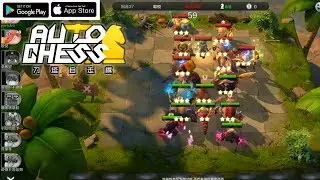 AUTO CHEES Mobile - Gameplay With Hero 5X *3 VS Hero 6X *3