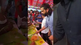 Simbu serves Biryani for his fans.! #str48 #simbu #silambarasan
