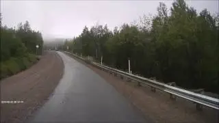 DASH CAM  Manic-5 route 389 QUEBEC