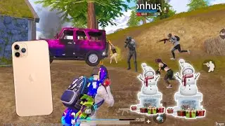 New! IPHONE 11 PRO MAX🔥 4 FINGERS FULL GYROSCOPE | PUBG MOBILE