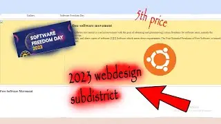 IT Mela Web design | Sub District | 2023 | 5th Price | Pachus Media