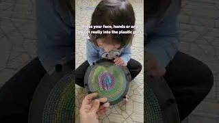 Large Rainbow Pin Art