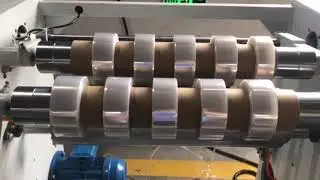 PE Stretch Film Slitter Rewinder Machine
