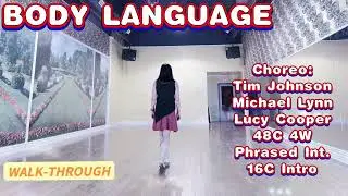 BODY LANGUAGE Line Dance (WALK-THROUGH)