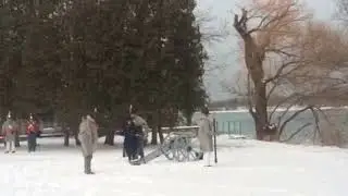 2018 New Year's Day levee cannon firing