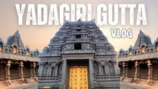 First-Time Temple Darshan! After Re-Construction | Yadadri Gutta Temple Vlog 2026 🔥 | TVADDA |
