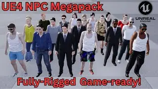 UE4 NPC Megapack | Official Trailer