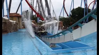 We Went To Portaventura World PART 1 / Riding Shambala And Exploring The Park /Costa Dorada / Spain