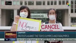 Japan: Protests against the Tokyo Olympics and Paralympics Games
