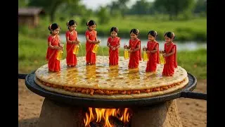 Giant Aloo Paratha Recipe | Village Food Secret | New Food Recipes 2026