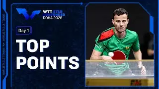 Top Points of Day 1 | #WTTDoha 2026