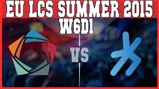 Elements vs H2K || EU LCS Summer 2015 || Week 6 Day 1 | EL vs H2K  W6D1 HD