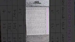 katori blouse perfect cutting/basic chart #ladodesigner1111 #shorts #youtubeshorts