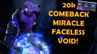Liquid.Miracle Void 20 K comeback!!! Double Chrono 26 kills Dota 2 Gamaplay