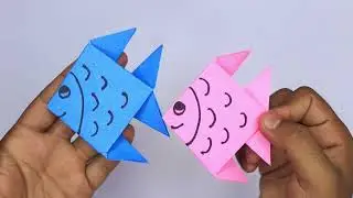 Origami Fish | how to make paper fish
