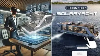 Design Your Yacht! Virtual Reality Boat Office with SolarYacht Founder & Designer