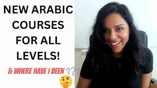START LEARNING ARABIC NOW! ALL MY COURSES & A SURPRISE!