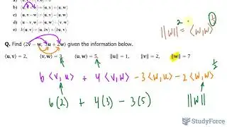 Properties of inner products