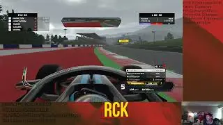 Formula 1 sim race - half distance all assists turned off (difficulty 100)