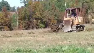Digging Swales With A Bulldozer
