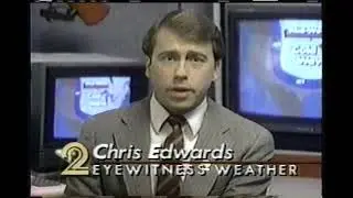 WJBK TV 2 Weather News Network promo 1989