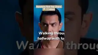 Rancho&rsquo;s First Day Chaos 🤯 | 3 Idiots #3Idiots #rancho #collegelife #3idiots
