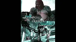 Thor Vs Poseidon | Battle #shorts #godofwar #godofwarragnarok