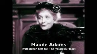 Maude Adams Screen Test (1938)
