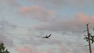 Jet Boca airport private plane sky skies evenings 